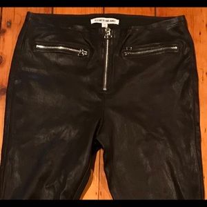 Elizabeth and James Leather Pants Size 10